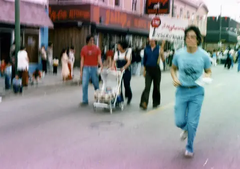 Workers' rights demonstration, Little Village