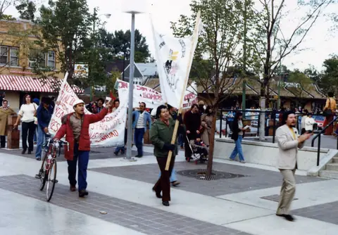 Rally at 26th Street and Kostner, Little Village