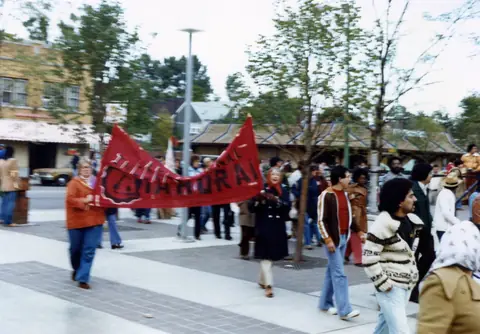 Rally at 26th Street and Kostner, Little Village