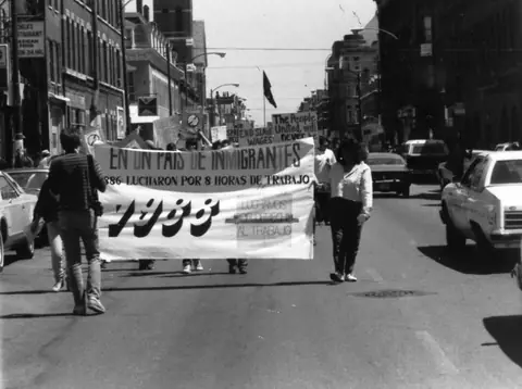 March in Chicago