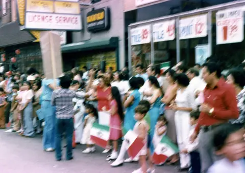 Workers' rights demonstration, Little Village