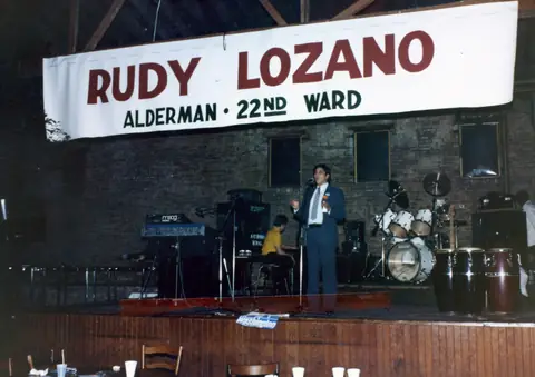 Rudy Lozano's 1983 campaign for 22nd Ward alderman