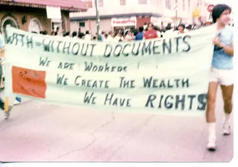 Workers' rights demonstration