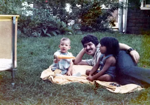 Rudy and Lupe Lozano with their children
