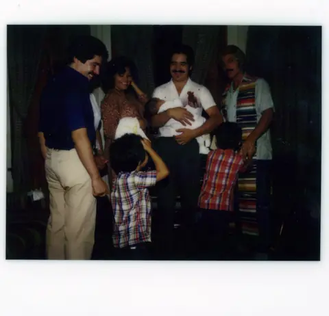 A family baptism