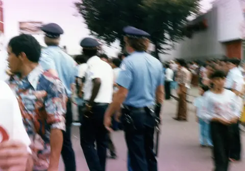 Workers' rights demonstration, Little Village