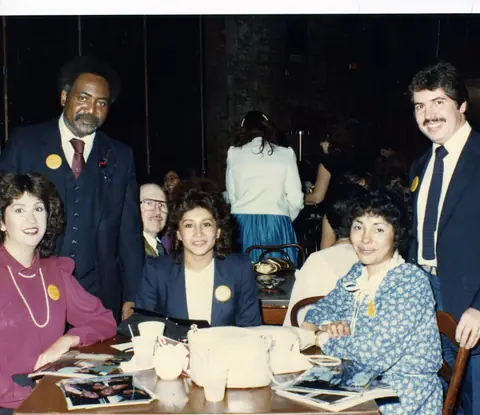 Soliz campaign event at Sauer's restaurant