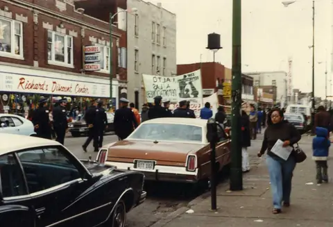 March in Chicago