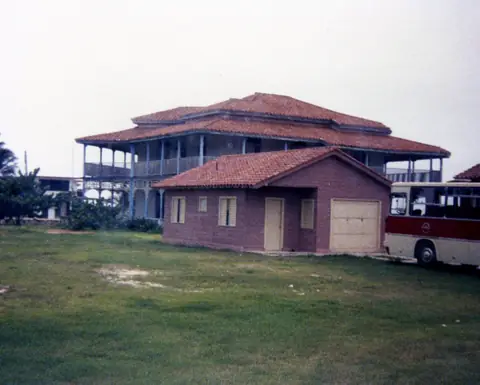 At the Lozano beach home