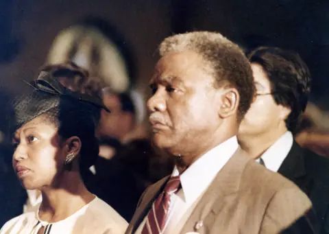 Rudy Lozano's funeral at St. Pius V Church, Pilsen, June 1983