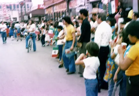 Workers' rights demonstration, Little Village